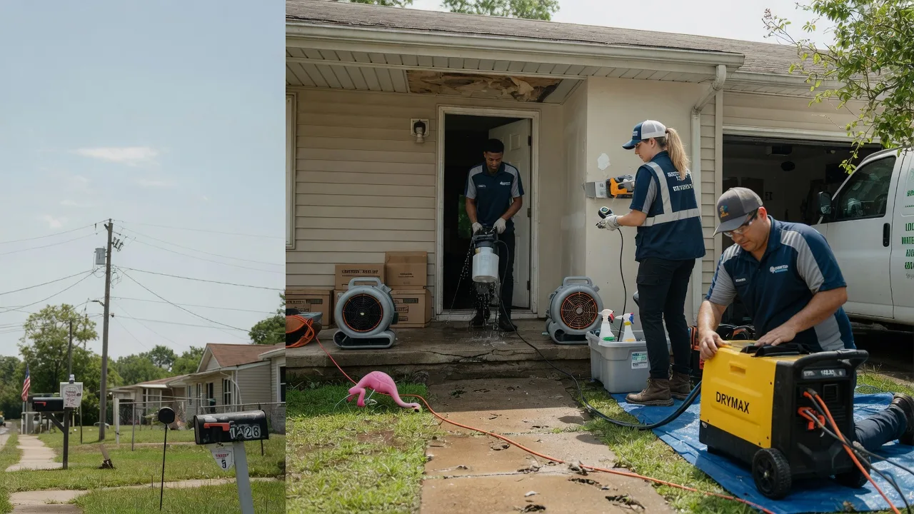 Storm Damage Water Removal in Moundsville, WV near me